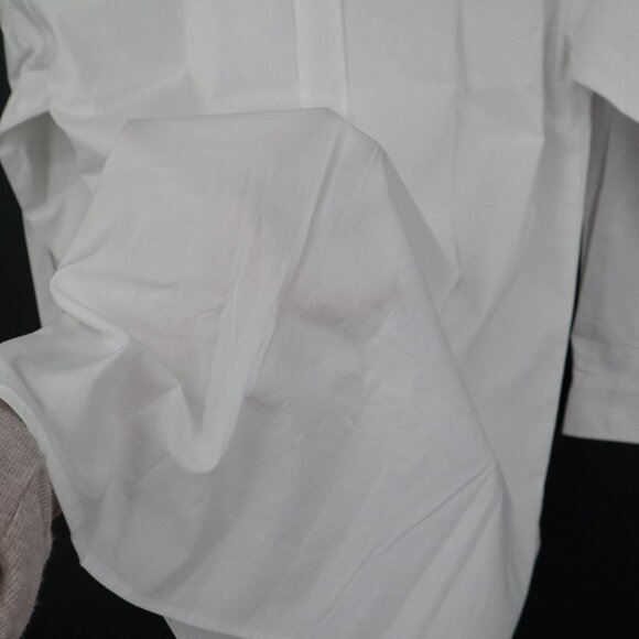 J. Crew Relaxed Button-Up Shirt Women XXS White Career Polished Professional NWT - Picture 11 of 16